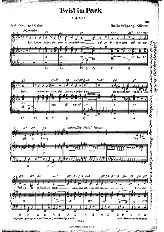 Produktbild zu: Twist im Park Perikles Fotopoulus 