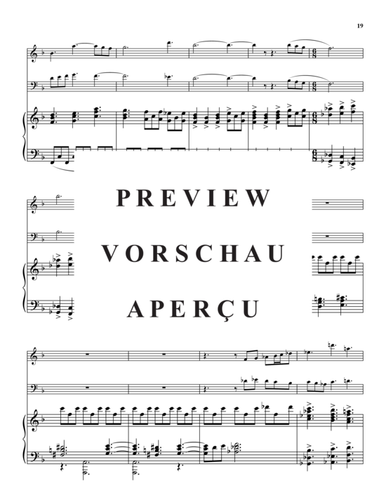 Product gallery: Page 20 of 21 Doppel-Konzert in F , , (Trio: violin, trombone, piano)