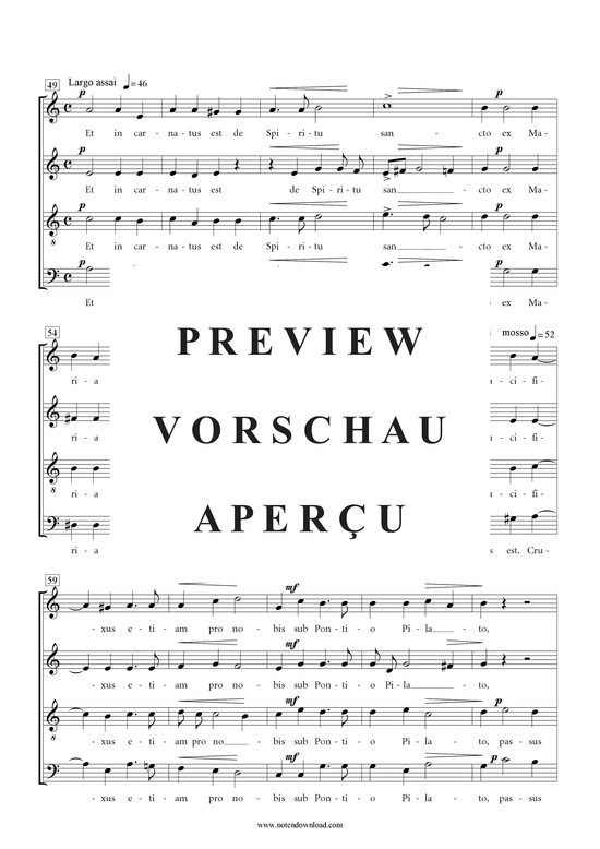 Produktgalerie: Seite 11 von 18 Messe , , (Gemischter Chor SATB)