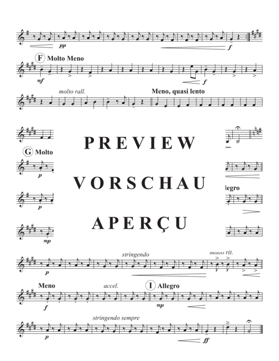 Produktgalerie: Seite 18 von 21 Czardas , , (Blechbläser Quartett + Horn in F Solo)