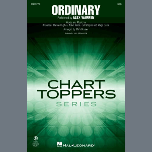 Produktbild zu: Ordinary (arr. Mark Brymer)