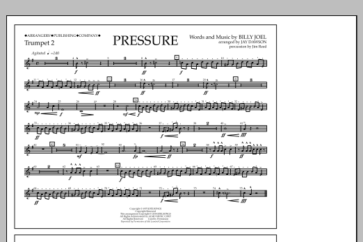 Produktbild zu:  Pressure - Trumpet 2 - Jay Dawson