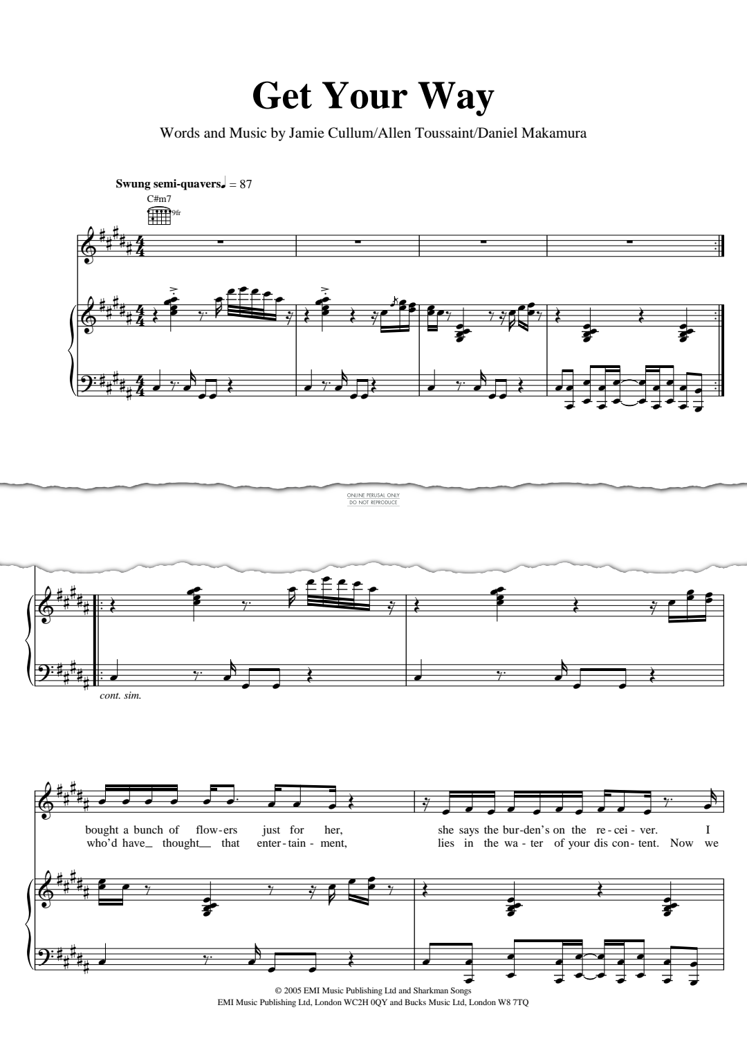 gallery: Get Your Way, Jamie Cullum, Gesang, Gitarre, Klavier