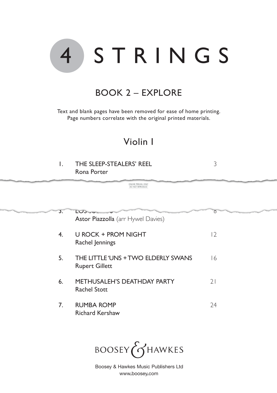 Produktbild zu: 4 Strings Book 2 - Explore