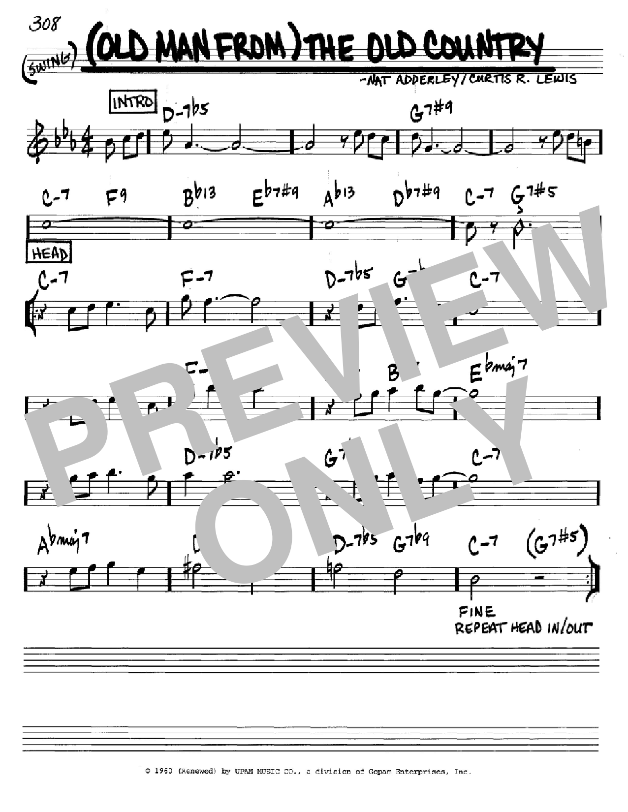 Produktbild zu: (Old Man From) The Old Country