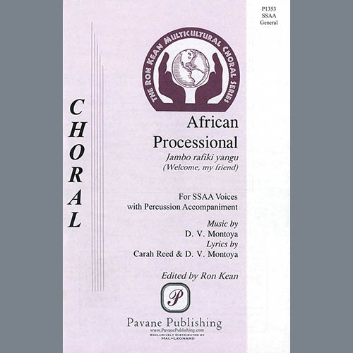 Produktbild zu: African Processional (ed. Ron Kean)