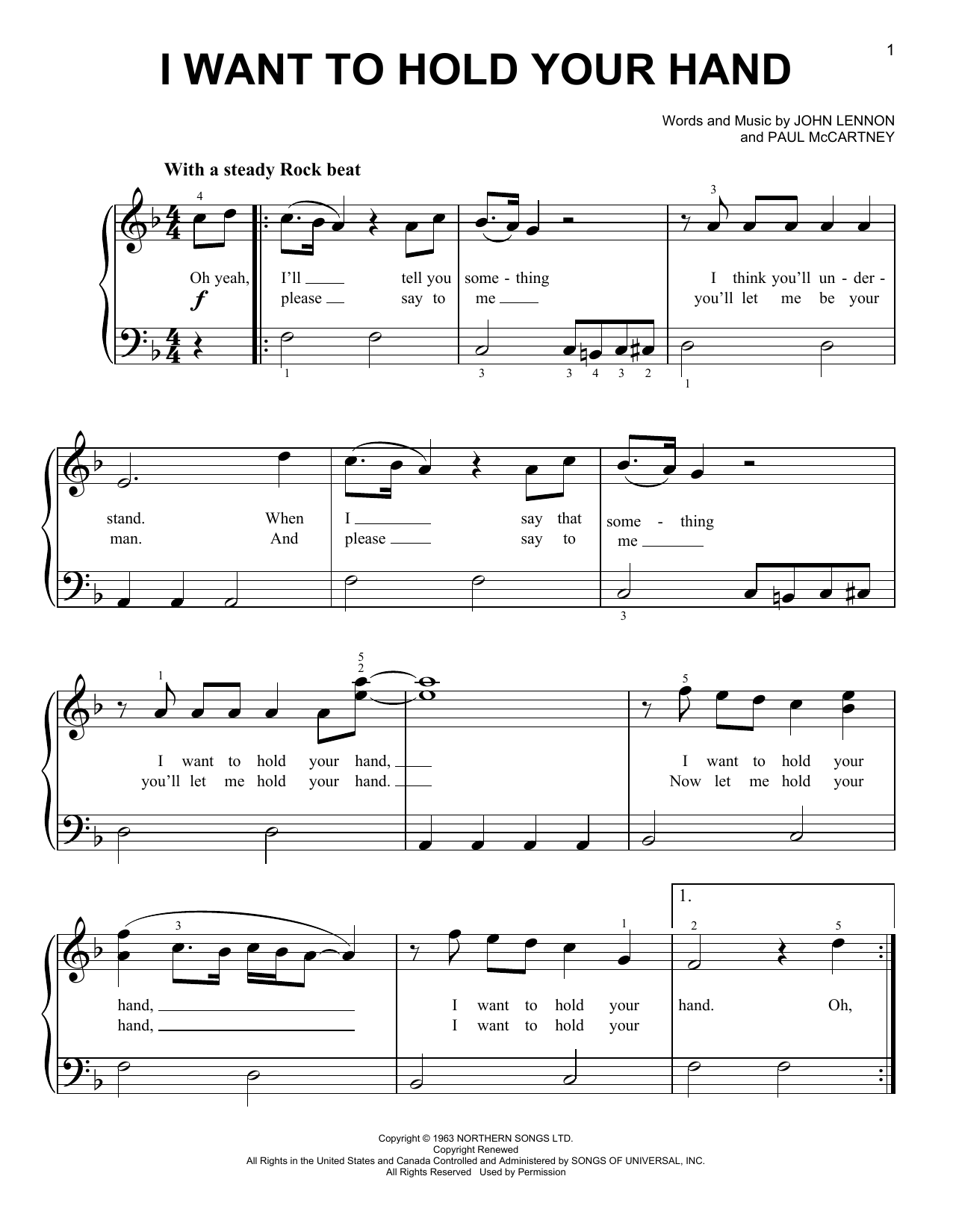 Product gallery: Page 1 of 1 I Want To Hold Your Hand, The Beatles