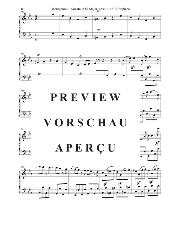 Product gallery: Page 11 of 19 Piano Sonata in Eb major, Opus 1 no. 2 , Nicolas Horvath, Piano Solo