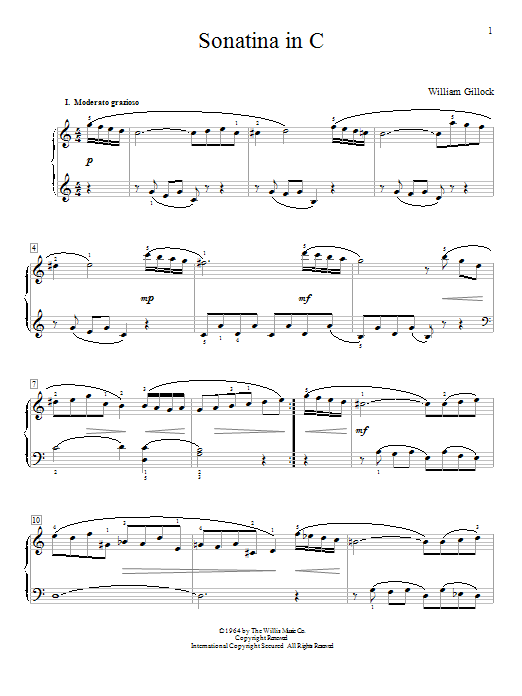 Produktbild zu: Sonatina In C