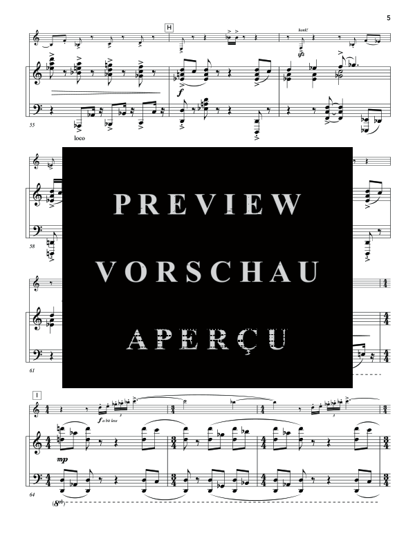 Product gallery: Page 9 of 11 Mark My Words, , (clarinet in Bb and piano)