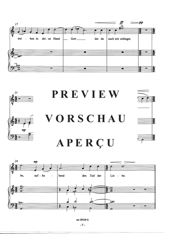 Product gallery: Page 9 of 12 Ecce Homo, 5 Sätze , , (soprano/tenor + organ)