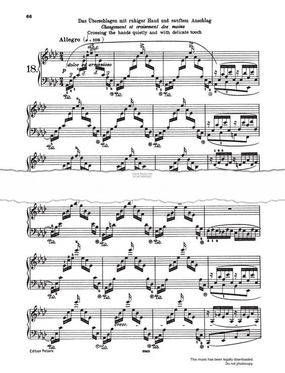 Produktbild zu: Allegro Study (Op. 740, No.18)