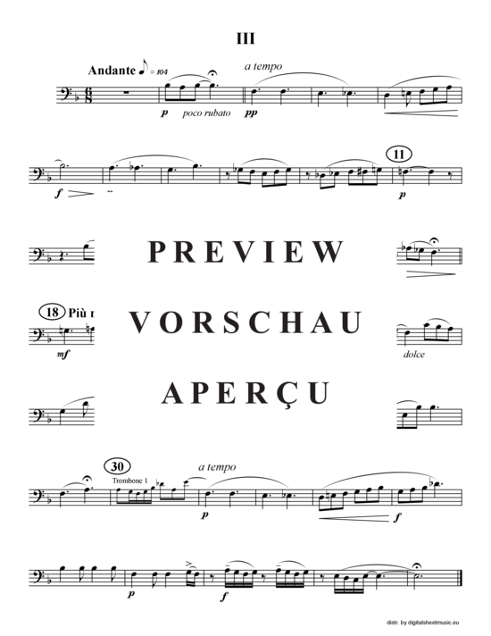 Product gallery: Page 18 of 21 Four Impressions (Suite) , , Trombone Quartet