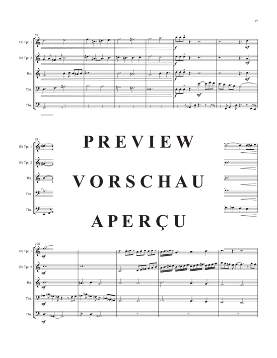 Produktgalerie: Seite 18 von 21 Scenes for Brass , , (Blechbläserquintett)