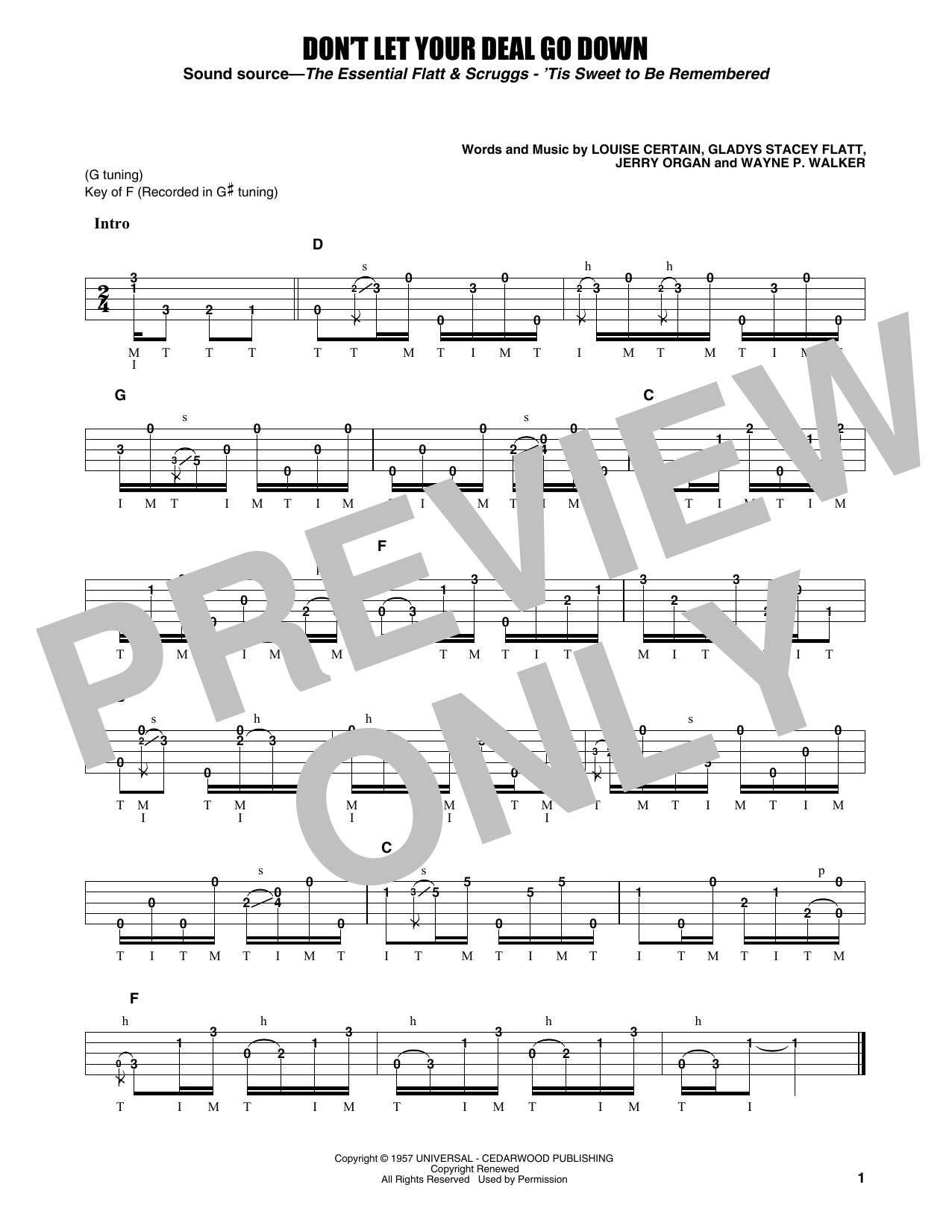 Produktgalerie: Seite 1 von 1 Don't Let Your Deal Go Down, Flatt & Scruggs, Banjo