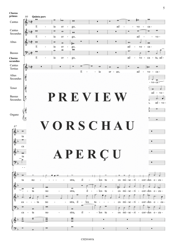 gallery: Salve Regina, , Gemischter Chor 8-stimmig und BC