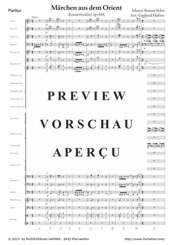 Product gallery: Page 6 of 11 Märchen aus dem Orient, , (large wind orchestra)