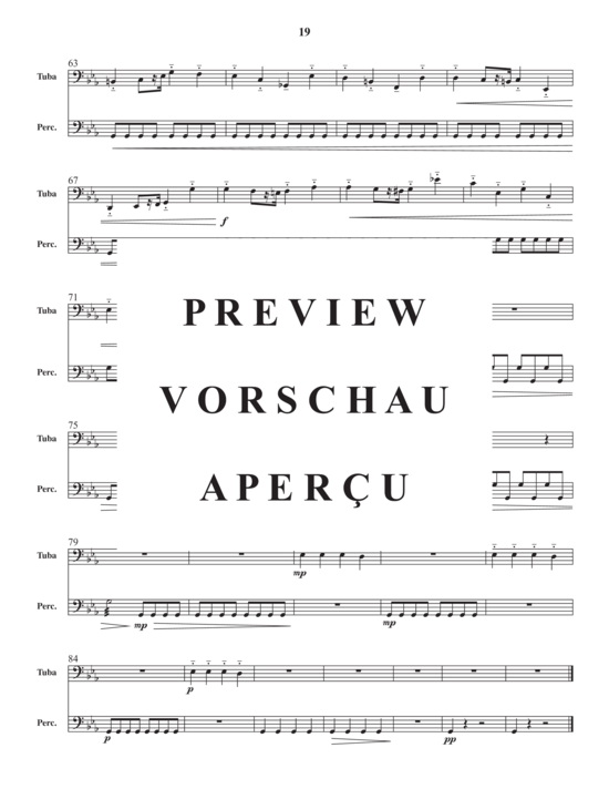 Product gallery: Page 21 of 21 Moral Dilemmas , , (Duet for tuba + percussion)