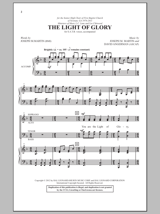 Product picture to: The Light Of Glory