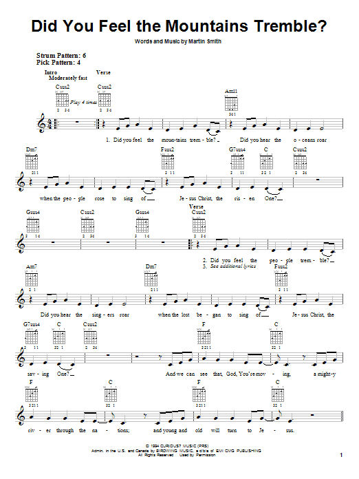 Produktbild zu: Did You Feel The Mountains Tremble?