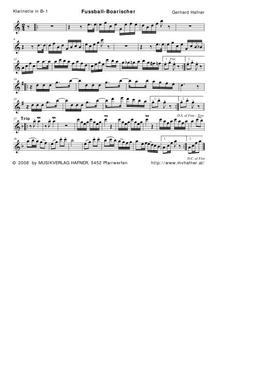 Product gallery: Page 1 of 11 Fussball-Boarischer, , (woodwind and brass)