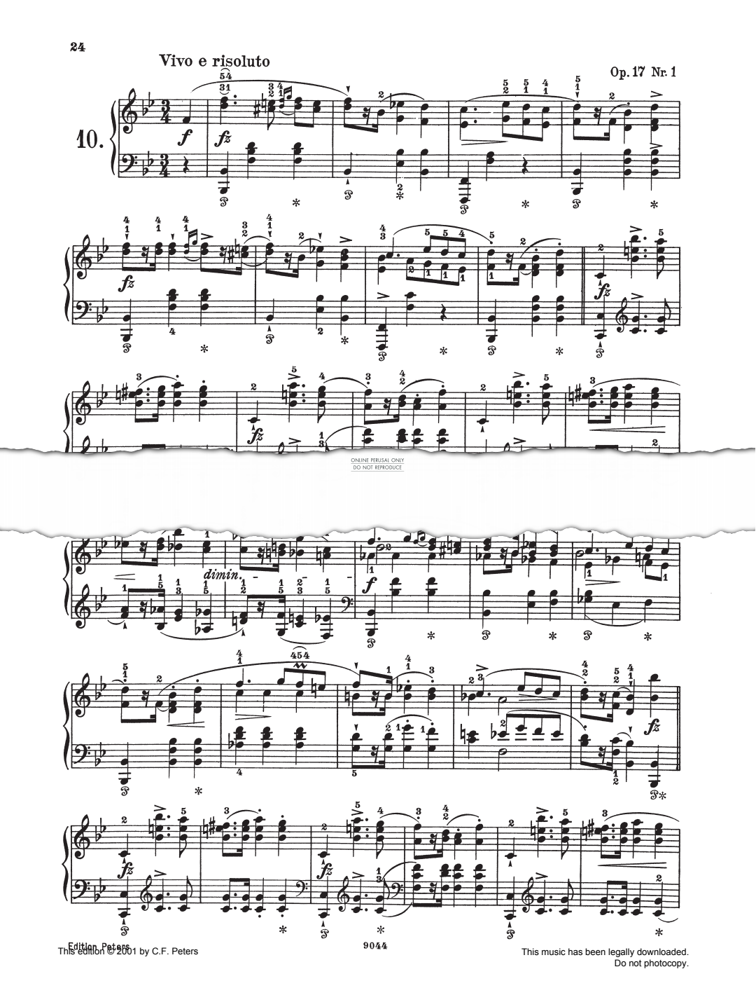 Produktbild zu: Mazurkas Op. 17 No. 1