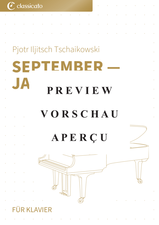 Product gallery: Page 2 of 8 September - Jagd - Die Jahreszeiten op. 37b, Nr. 9 , , Piano Solo
