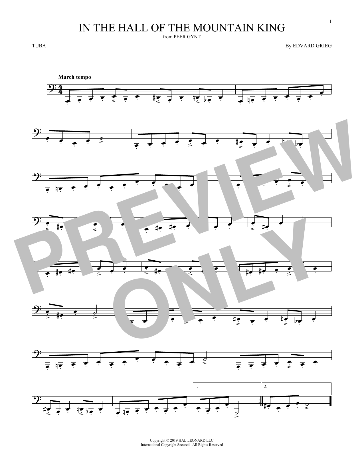 Product gallery: Page 1 of 1 In The Hall Of The Mountain King, Edvard Grieg