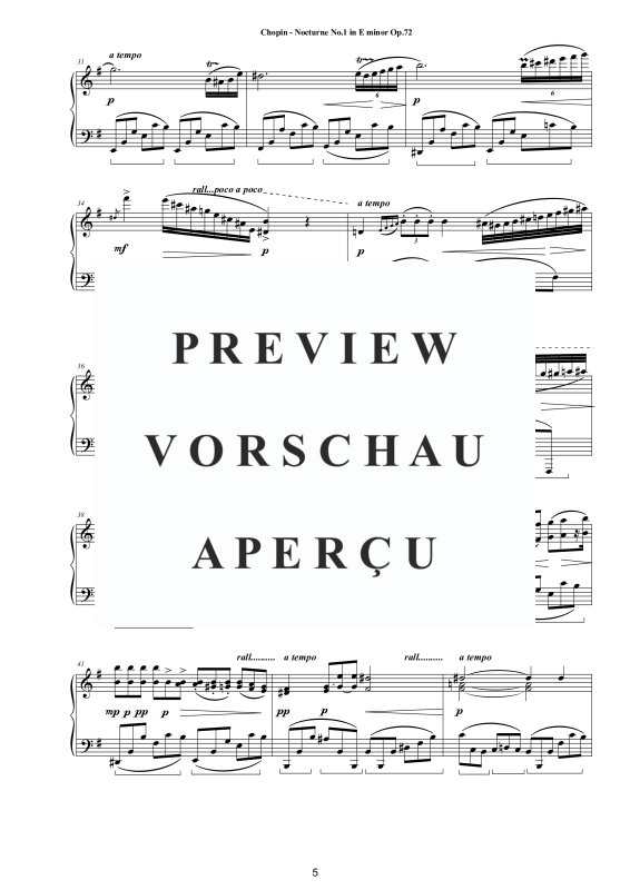 Produktgalerie: Seite 6 von 11 22 Nocturnes für Klavier – Vollständige Partituren, , Klavier Solo