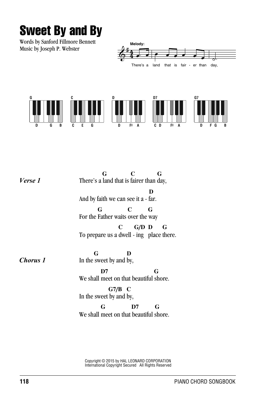 Produktbild zu: Sweet By And By