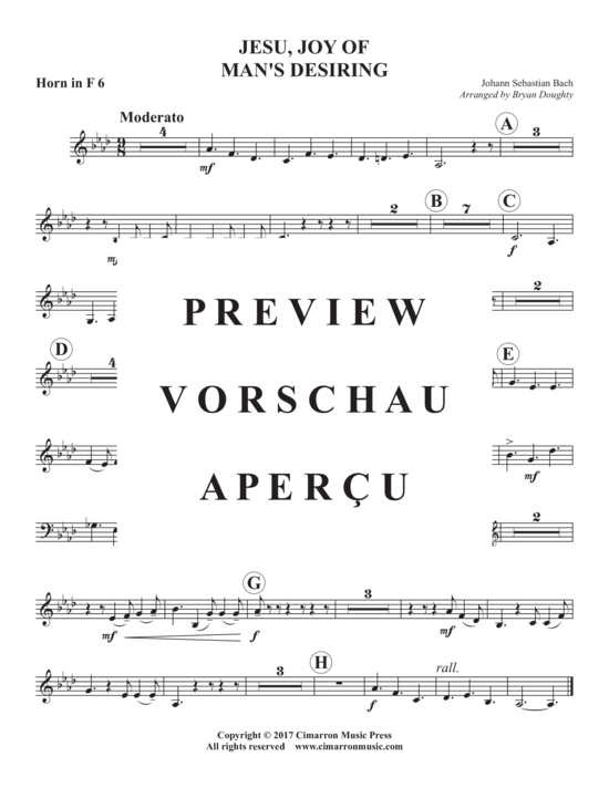 Product gallery: Page 14 of 16 Jesu, meine Freude (Jesu Joy of Man´s Desiring) , ,  (Horn ensemble 1-8 horns)