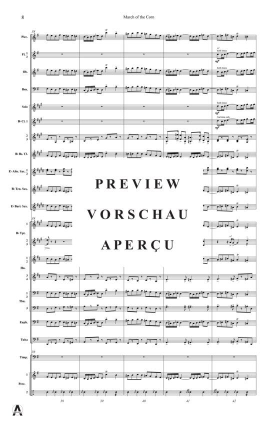 Produktgalerie: Seite 11 von 21 March of the Corn , , (Concert Band)