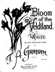cover: Bloom Of The Veldland, T. A. Graham
