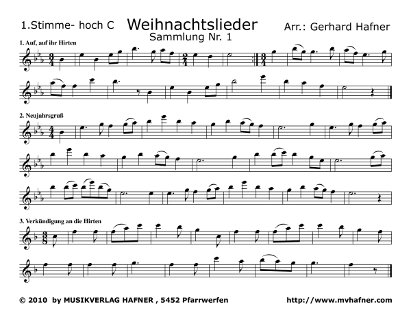 Product gallery: Page 1 of 11 Weihnachtslieder, , (Mixed ensemble)