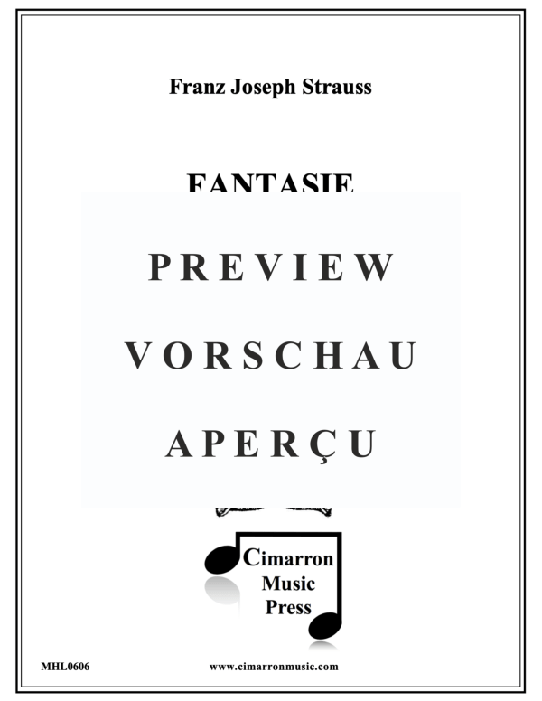 Produktgalerie: Seite 2 von 11 Fantasie Op. 2, , Horn in F und Klavier