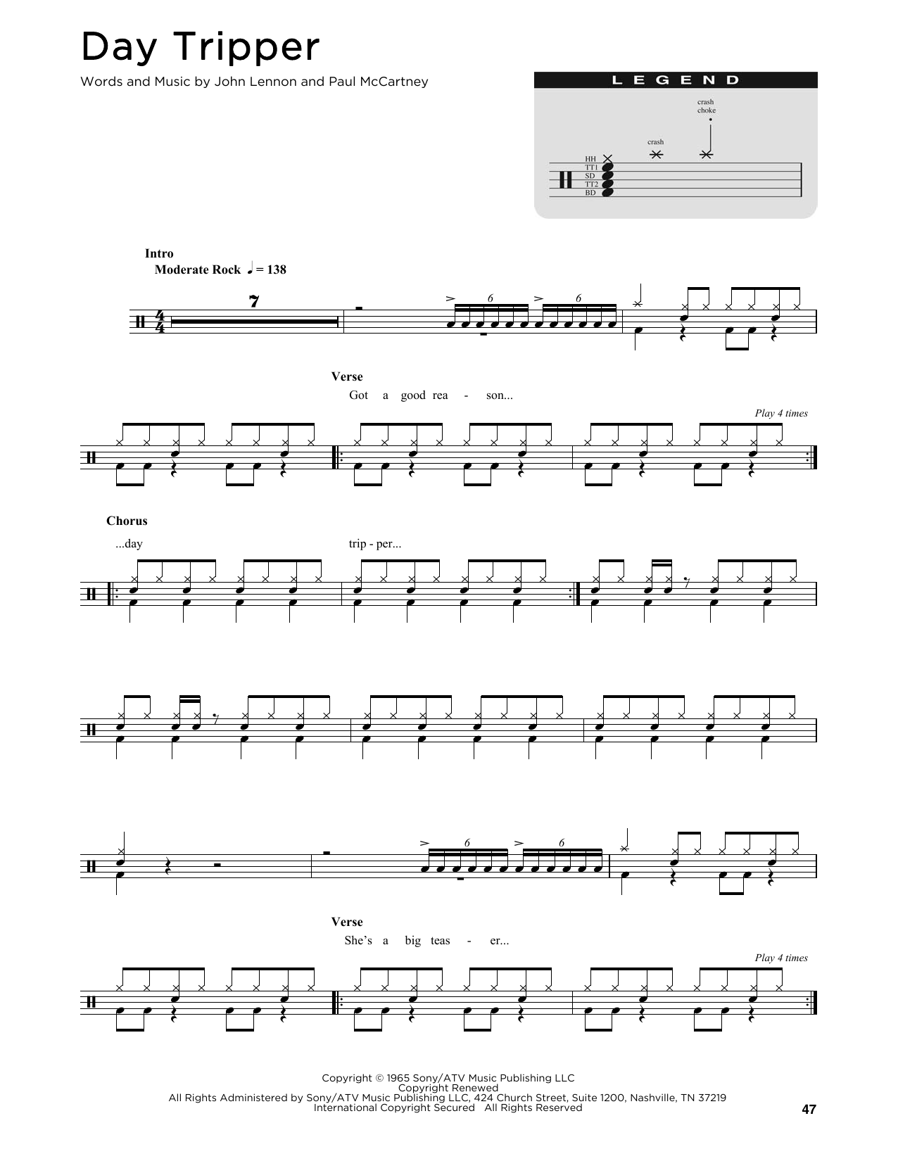 Product gallery: Page 1 of 1 Day Tripper, The Beatles