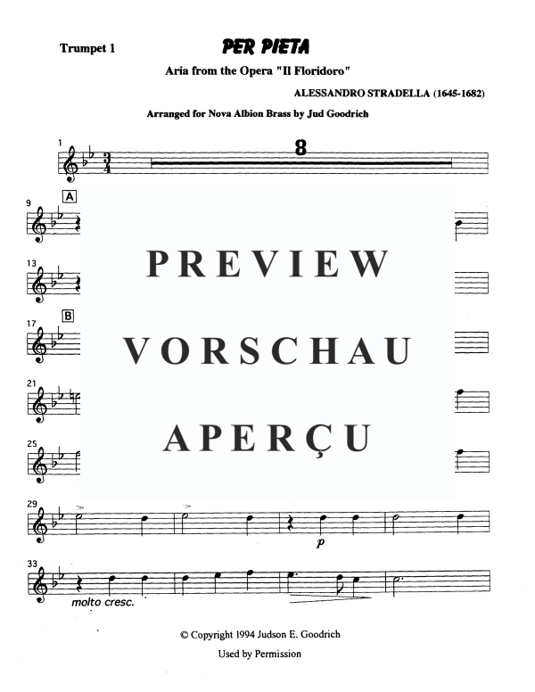 Produktgalerie: Seite 9 von 11 Per Pieta, , Blechbläser Quintett