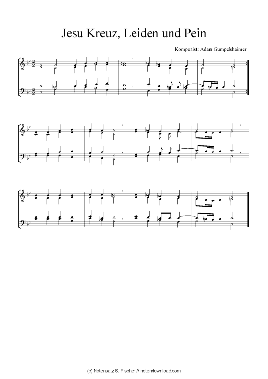 Produktbild zu: Jesu Kreuz, Leiden und Pein Adam Gumpelshaimer