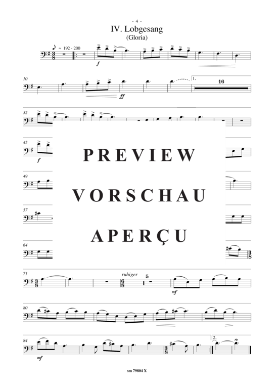 Product gallery: Page 20 of 21 Fünf Choralspiele , , (trombone + organ)
