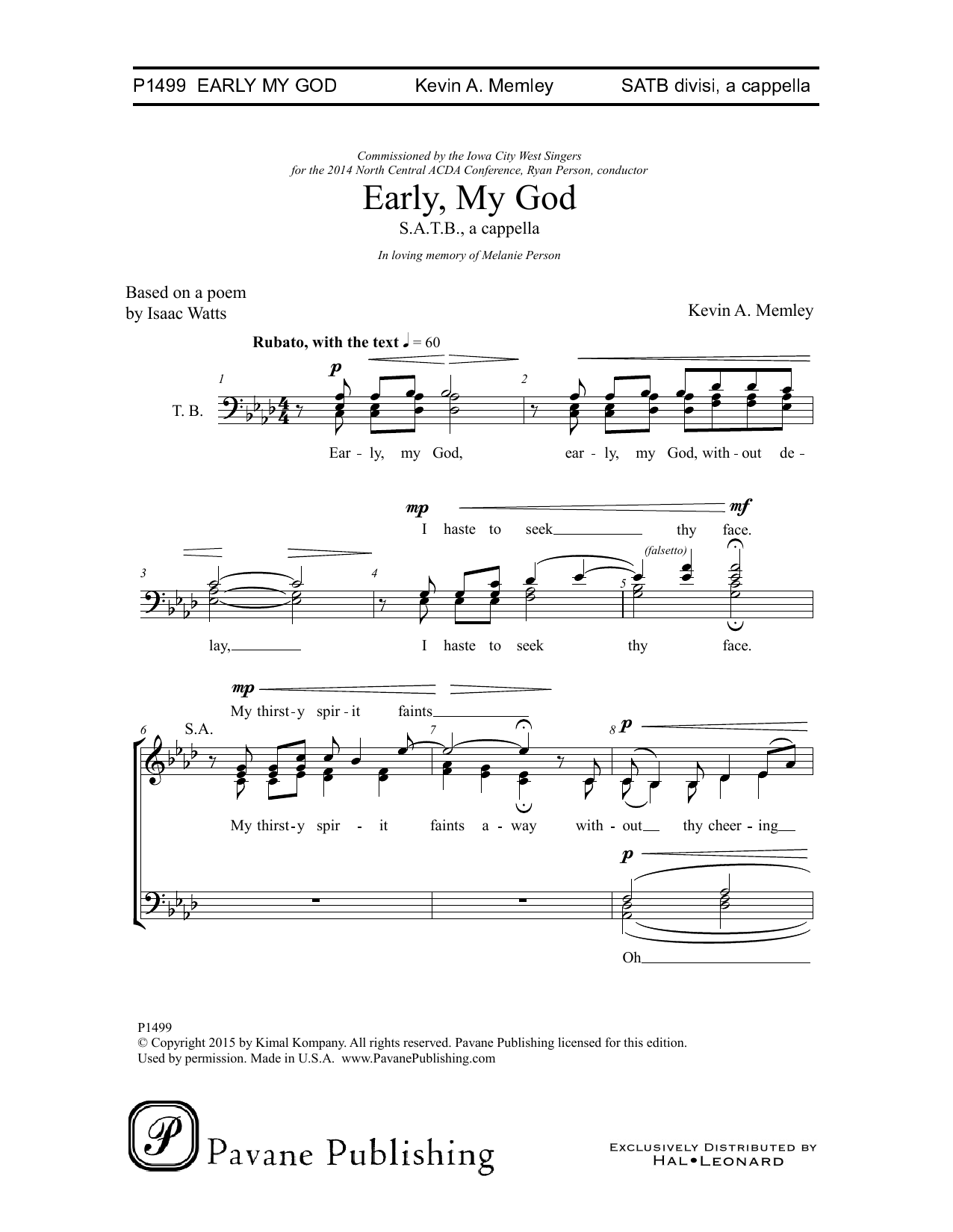 Produktbild zu: Early, My God