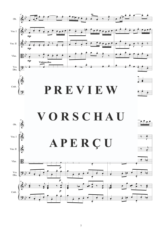 Produktgalerie: Seite 8 von 11 Concerto No.11 in B-Dur Op.9, , Oboe Solo, Streicher Ensemble und Cembalo
