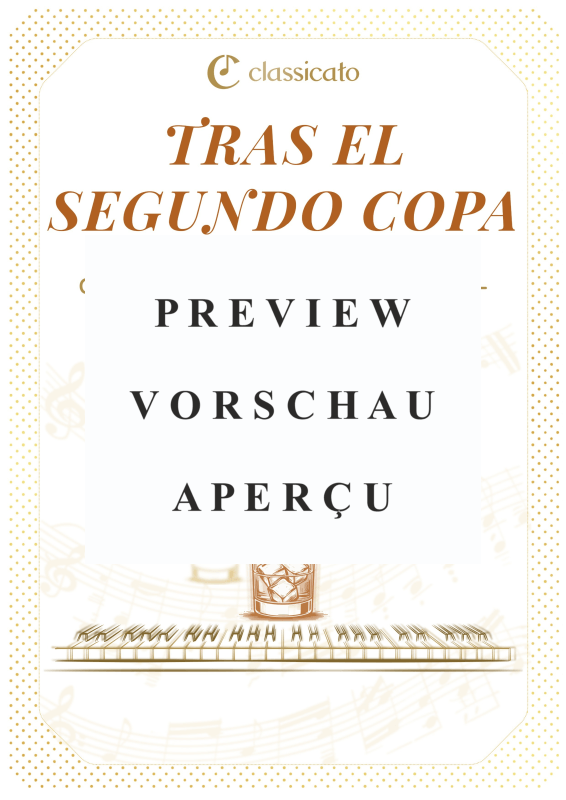 Produktgalerie: Seite 2 von 11 Tras el segundo copa - Clásicos relajados y sencillos - para noches sin prisas, , Klavier Solo