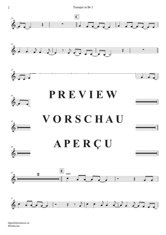 Produktgalerie: Seite 14 von 19 Mendocino , Holm, Michael, (Trompeten Trio + Klavier)