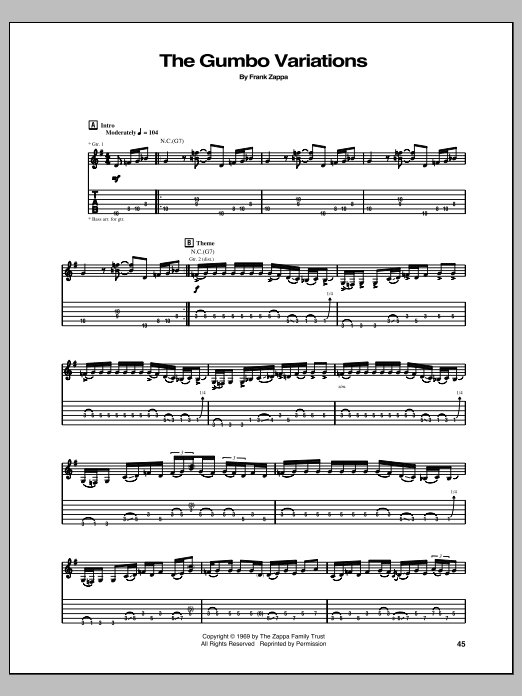 Produktbild zu: The Gumbo Variations