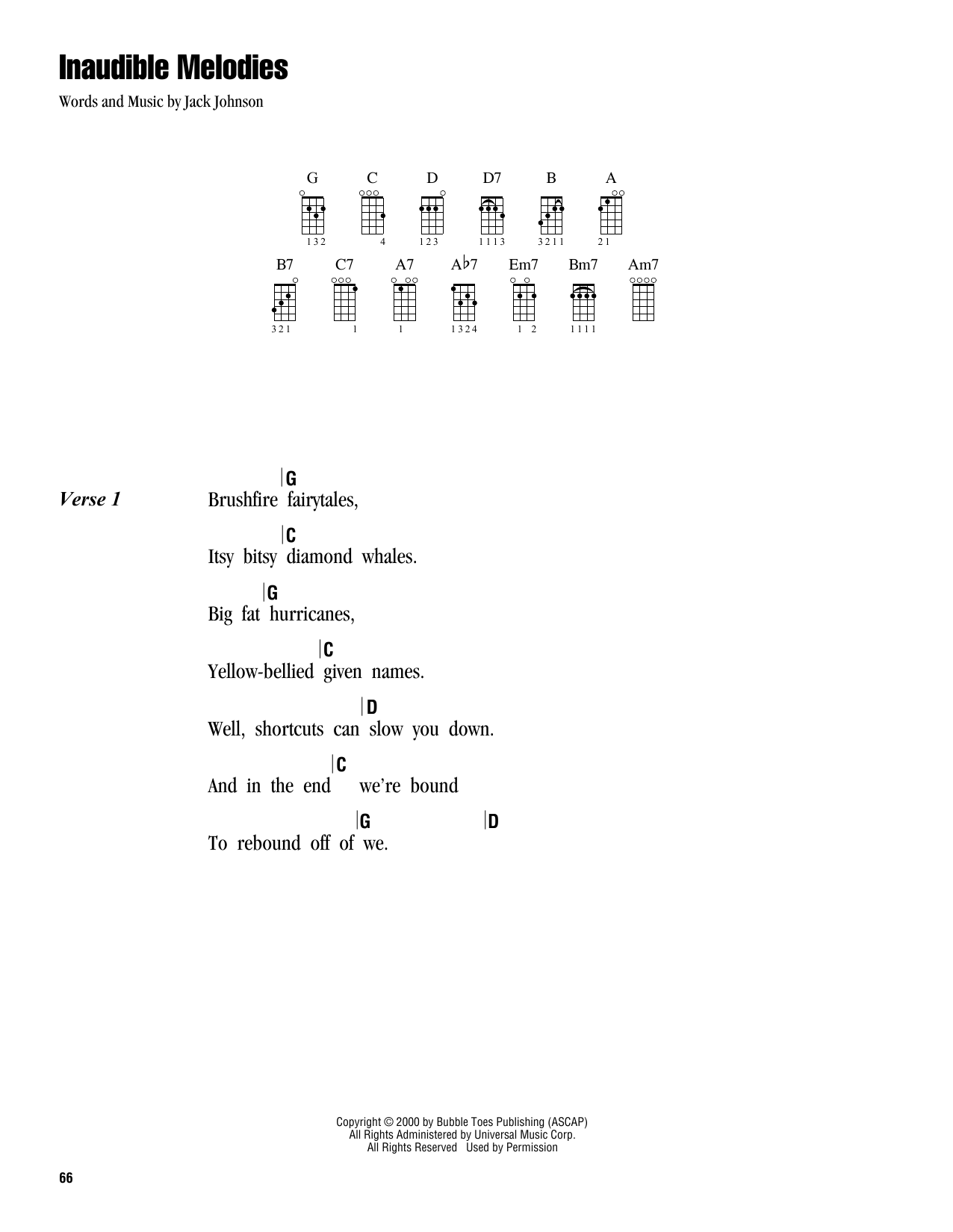Product gallery: Page 1 of 1 Inaudible Melodies, Jack Johnson