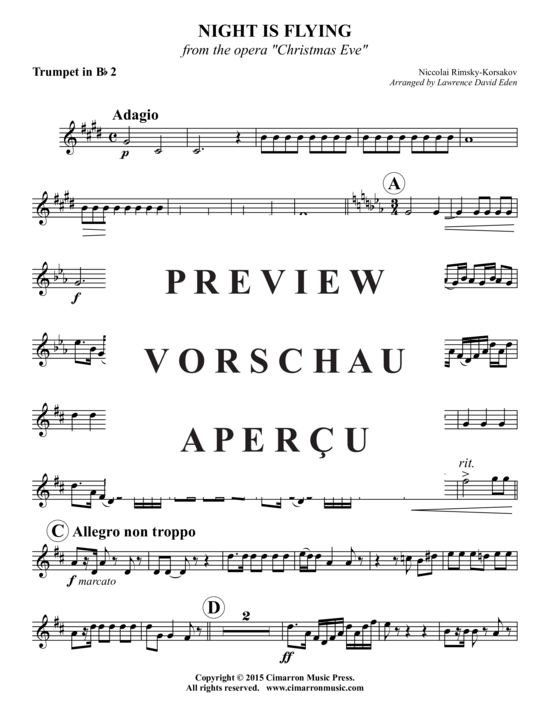Produktgalerie: Seite 10 von 17 Night is Flying , , (Blechbläserquintett)