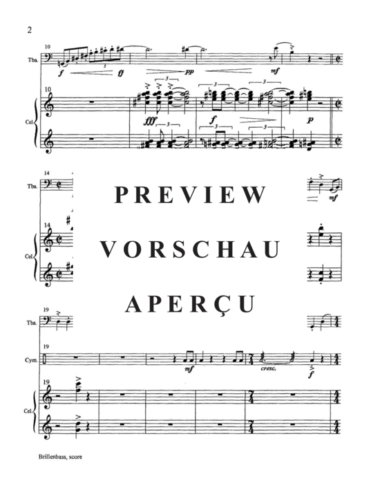 Produktgalerie: Seite 4 von 21 Brillenbass , , (Tuba + Percussion)