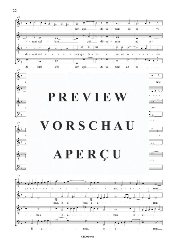 gallery: Magi viderunt stellam, , (Gemischter Chor)