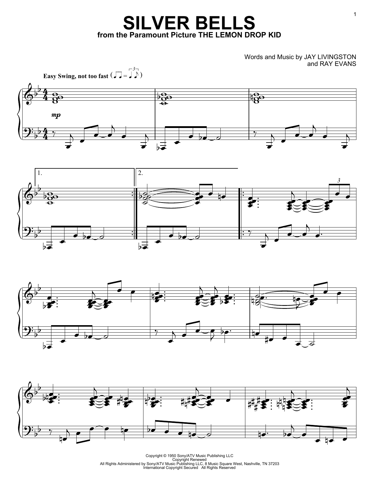 Produktbild zu: Silver Bells