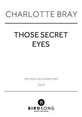 Produktbild zu: Those Secret Eyes